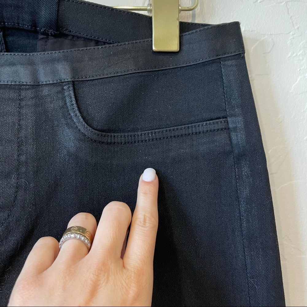 Helmut Lang Mortar Pull-On Skinny Jeans/Jeggings Dark Wash Elastic Waist - Picture 4 of 11